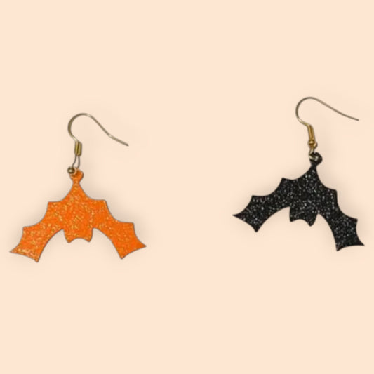 Flying Bat Earrings
