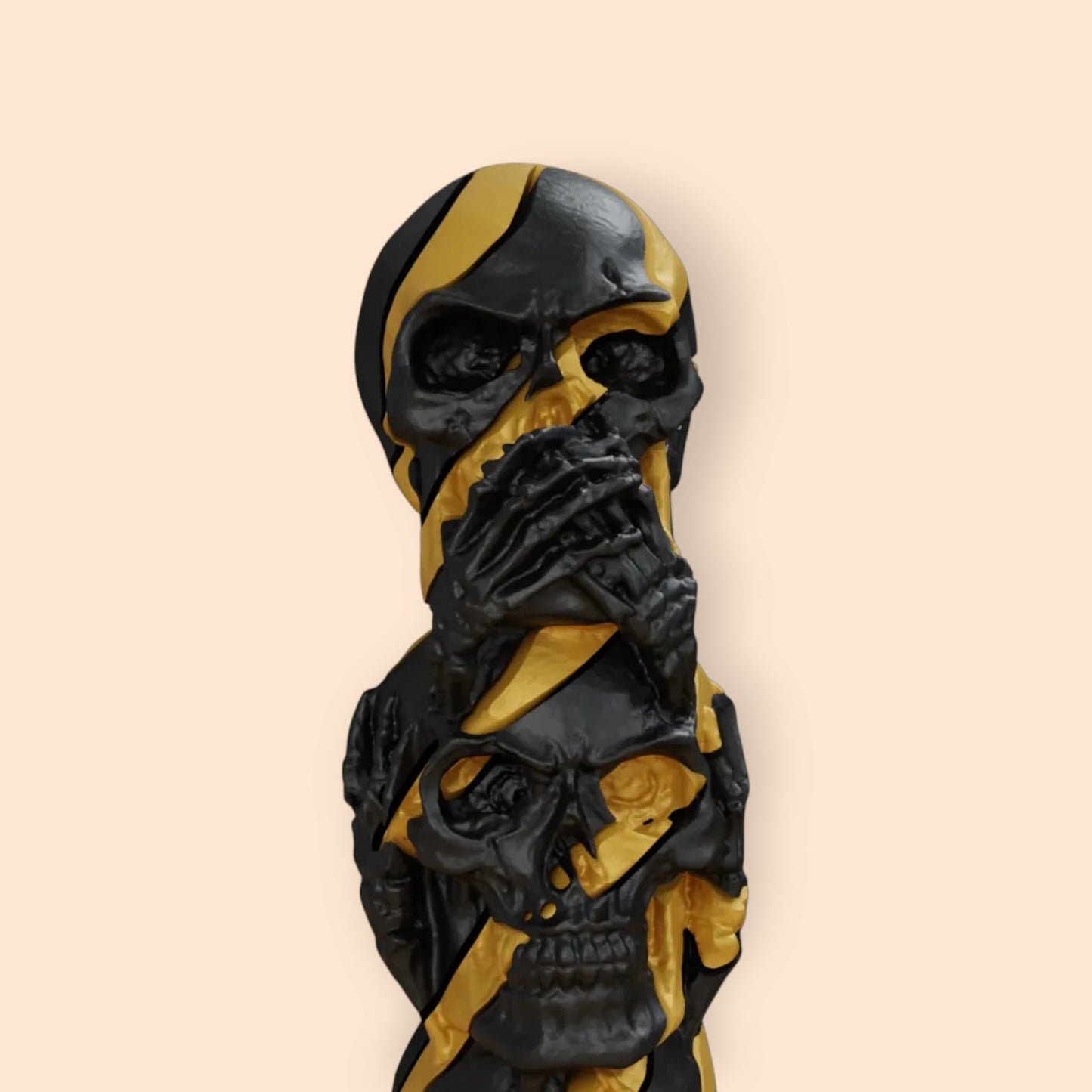 Haunted Totem Passthrough Sculpture