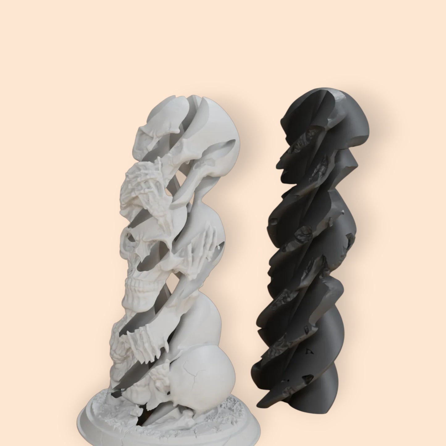 Haunted Totem Passthrough Sculpture