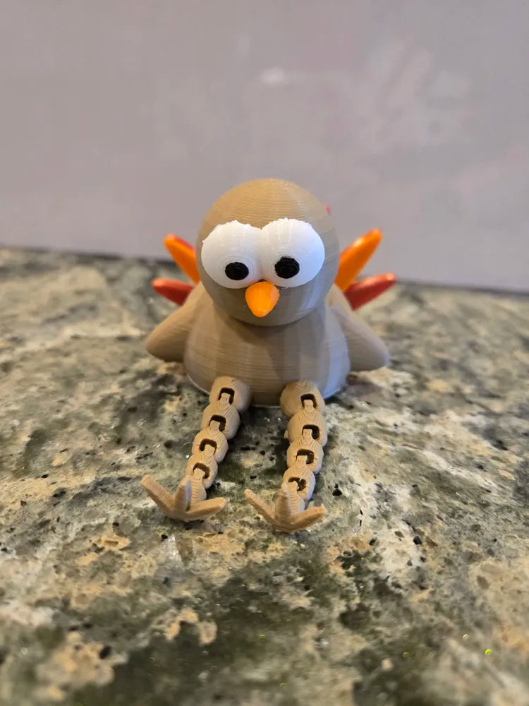 Articulated Turkey Pie & Table Topper – Thanksgiving Centerpiece