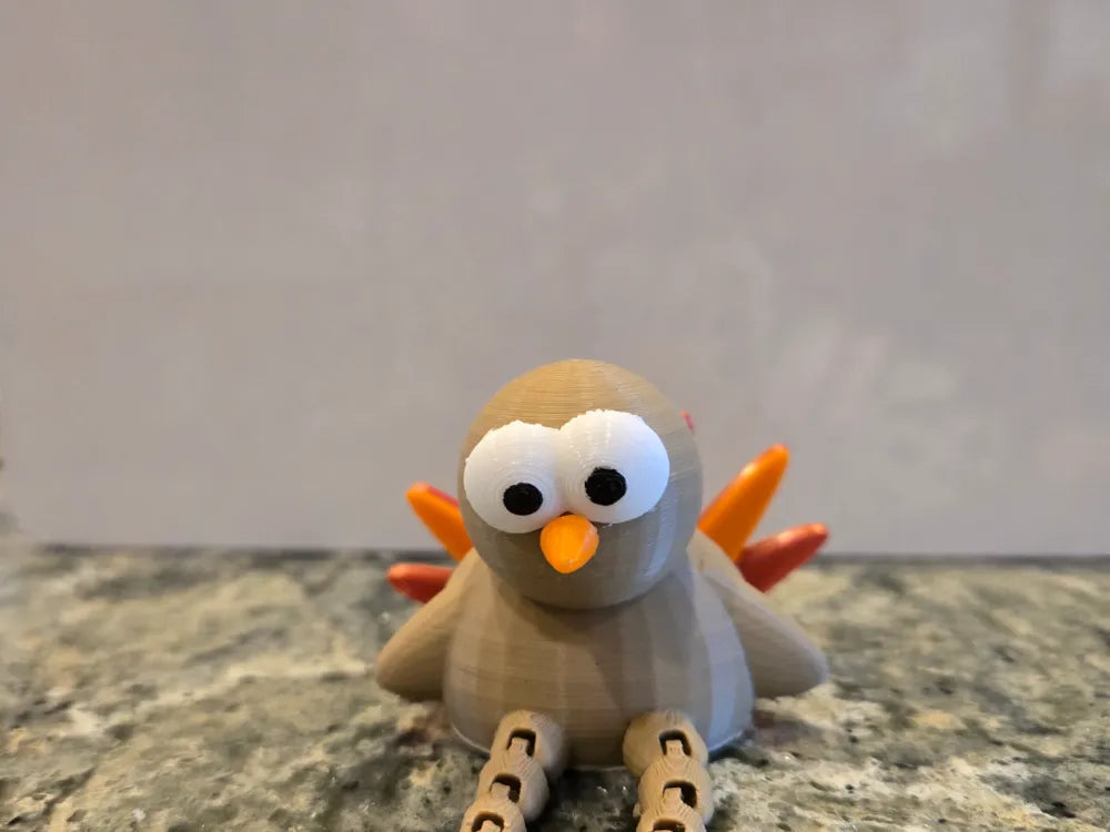Articulated Turkey Pie & Table Topper – Thanksgiving Centerpiece