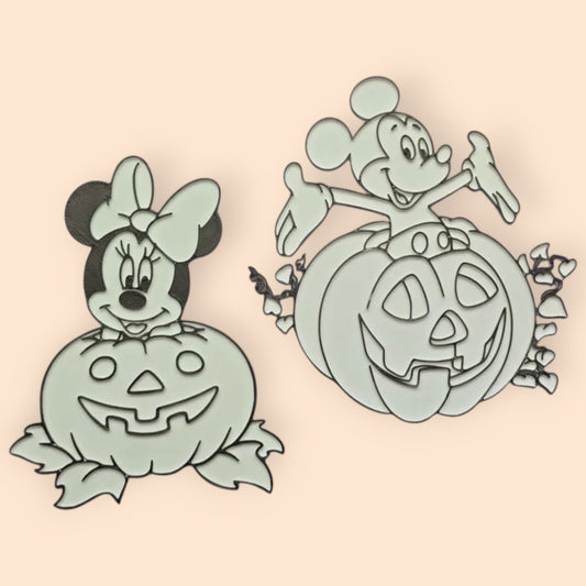 Paintables “Halloween Minnie & Mickey Mouse” DIY Colour Craft