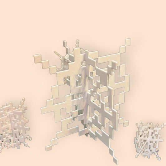 Minecraft-Inspired Halloween Spider Web