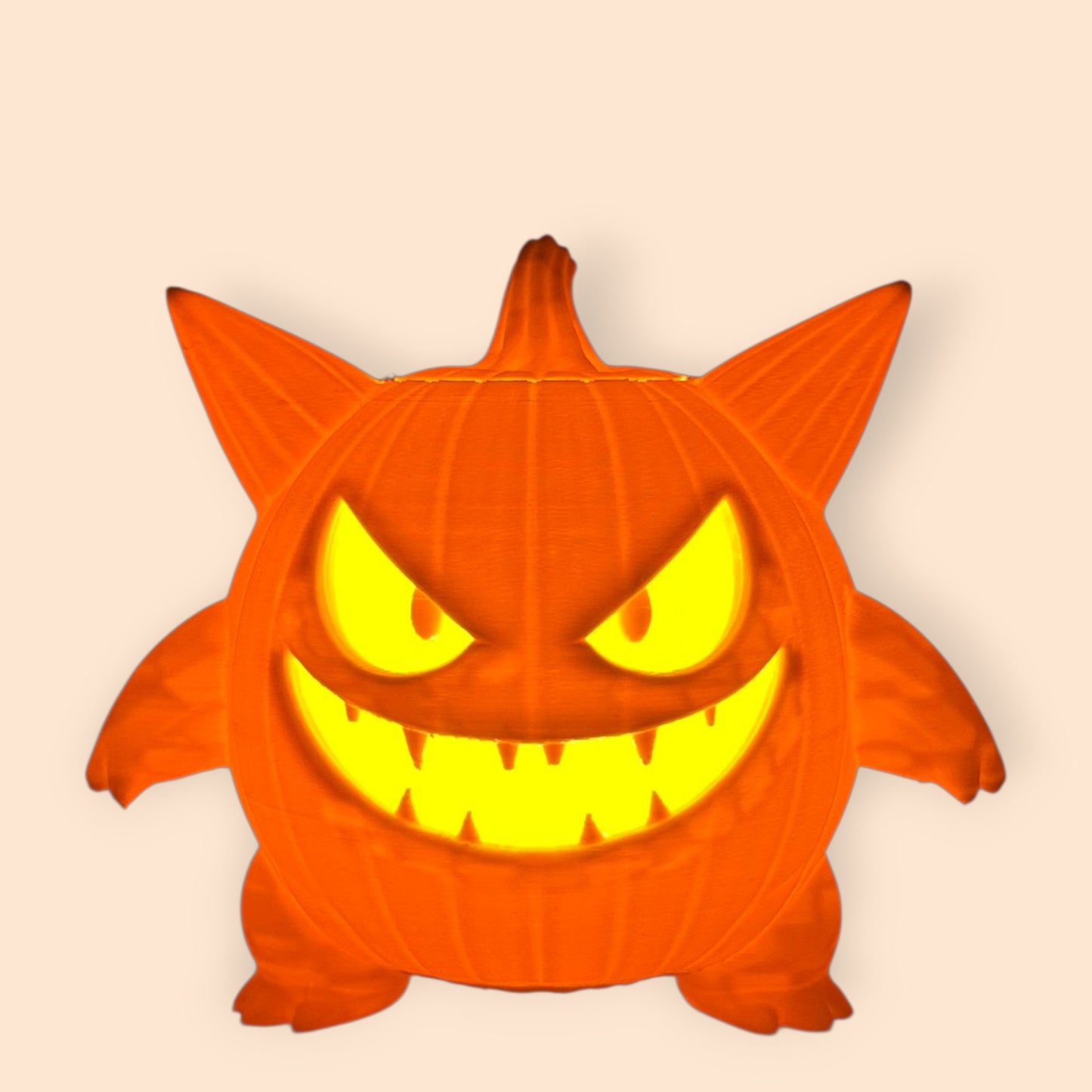 Gengar Pumpkin Lamp Tea Light Holder