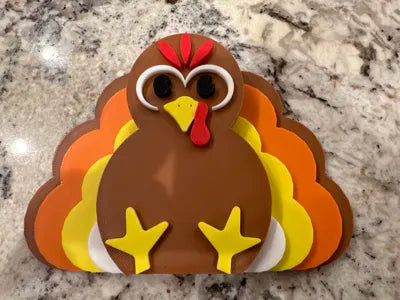 Paintable Thanksgiving Turkey – DIY Holiday Figurine