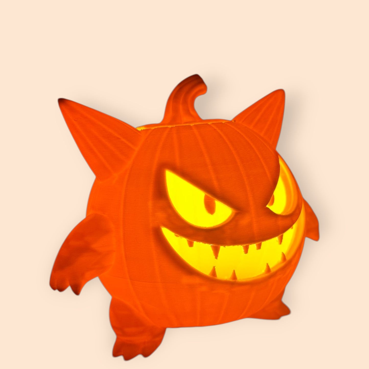 Gengar Pumpkin Lamp Tea Light Holder