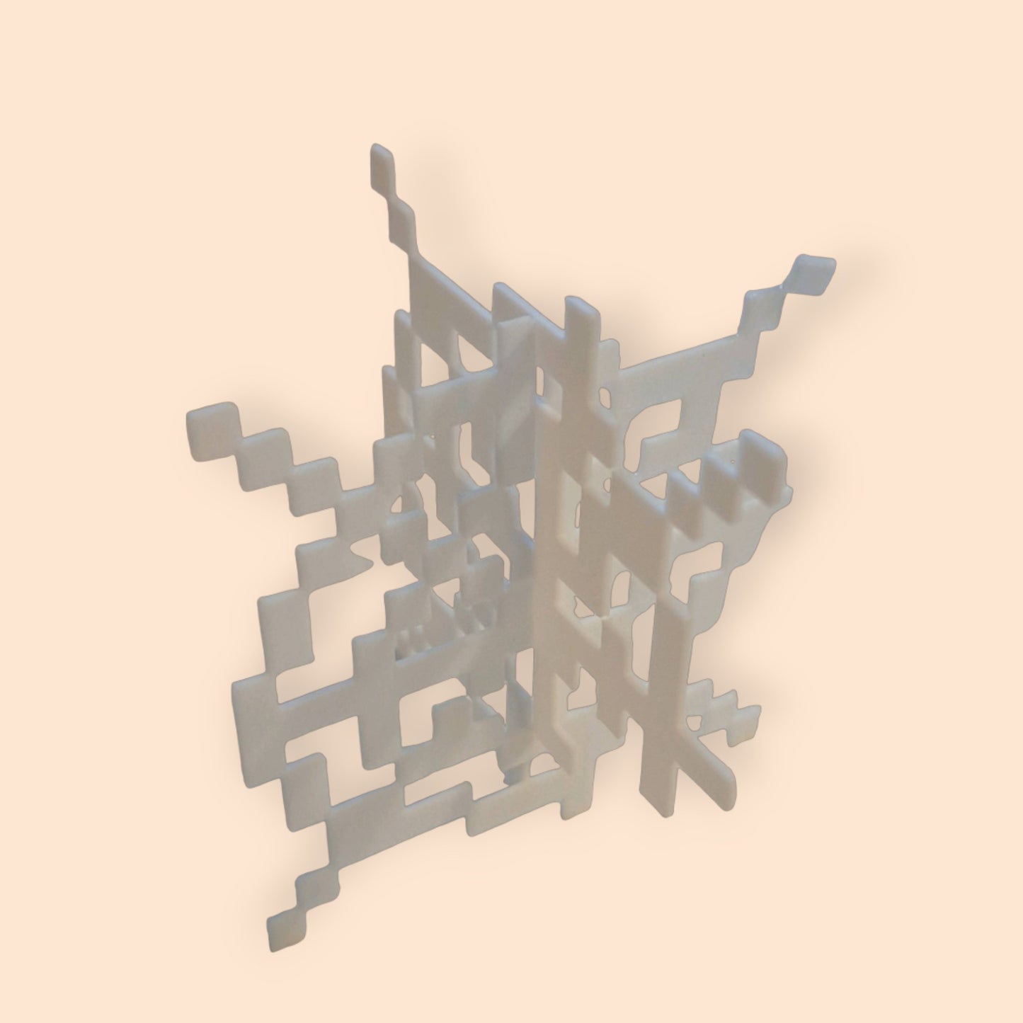 Minecraft-Inspired Halloween Spider Web