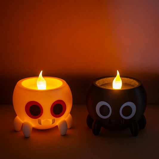 Spooky Spider Tea Light Holder