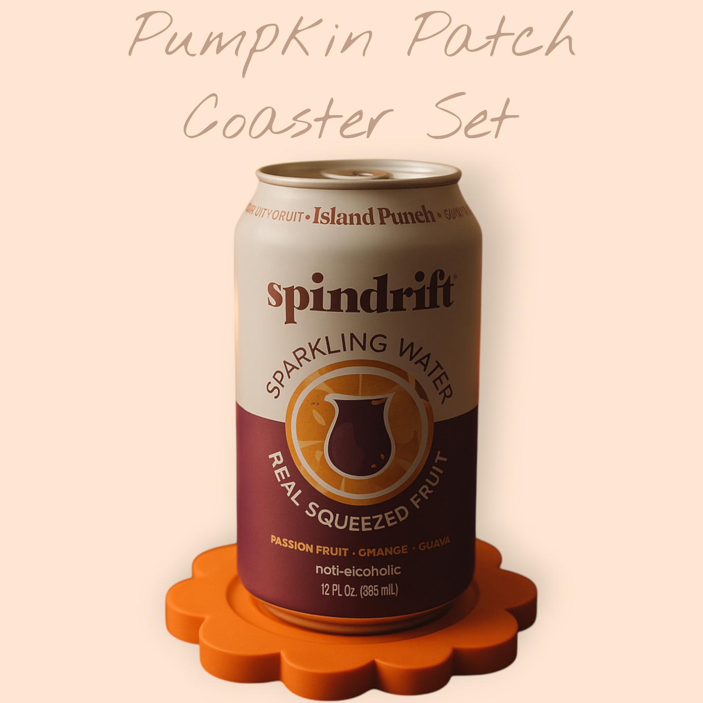 Pumpkin Patch Coaster Set