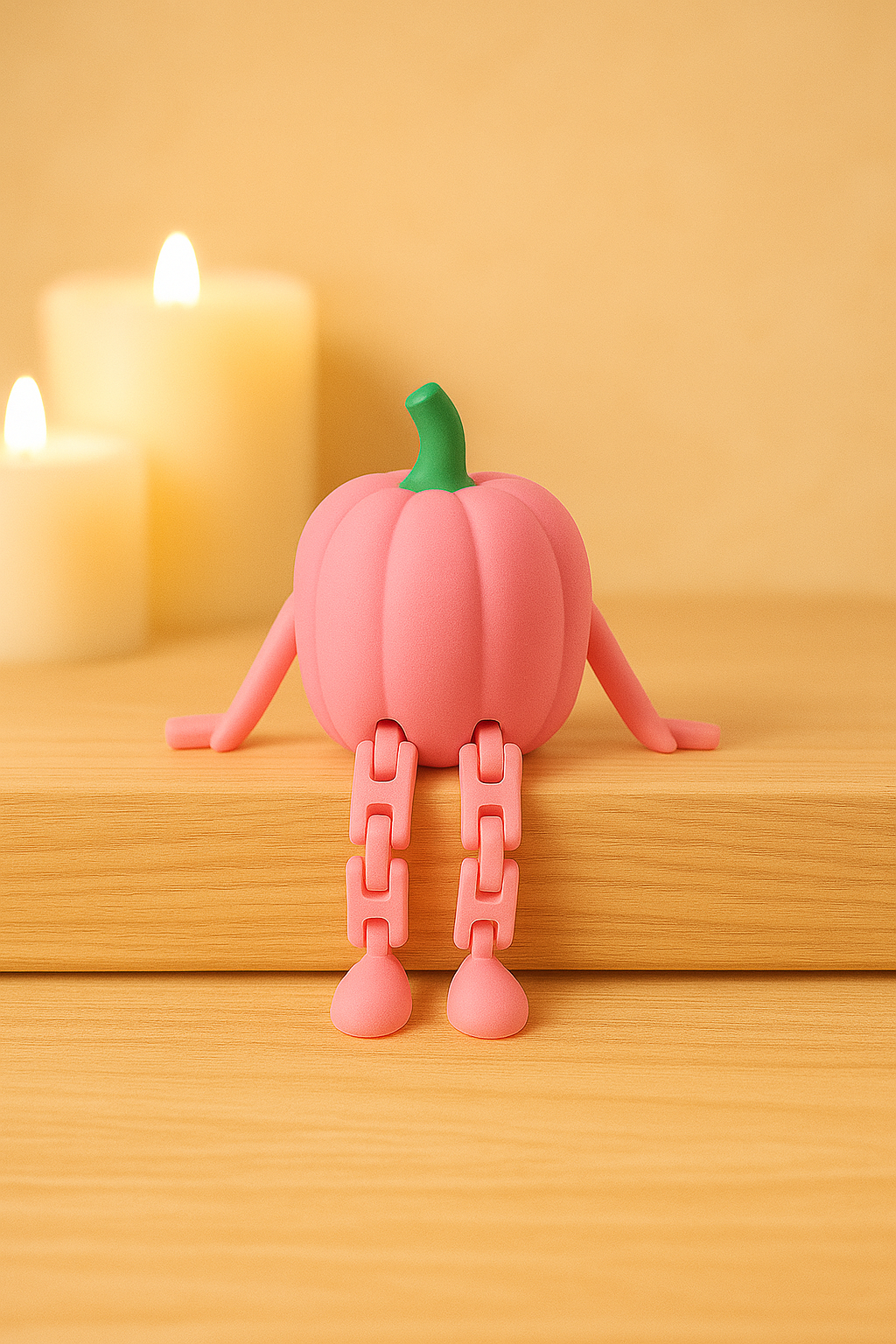 Pumpkin Buddy – Thanksgiving Dessert Topper & Table Accent