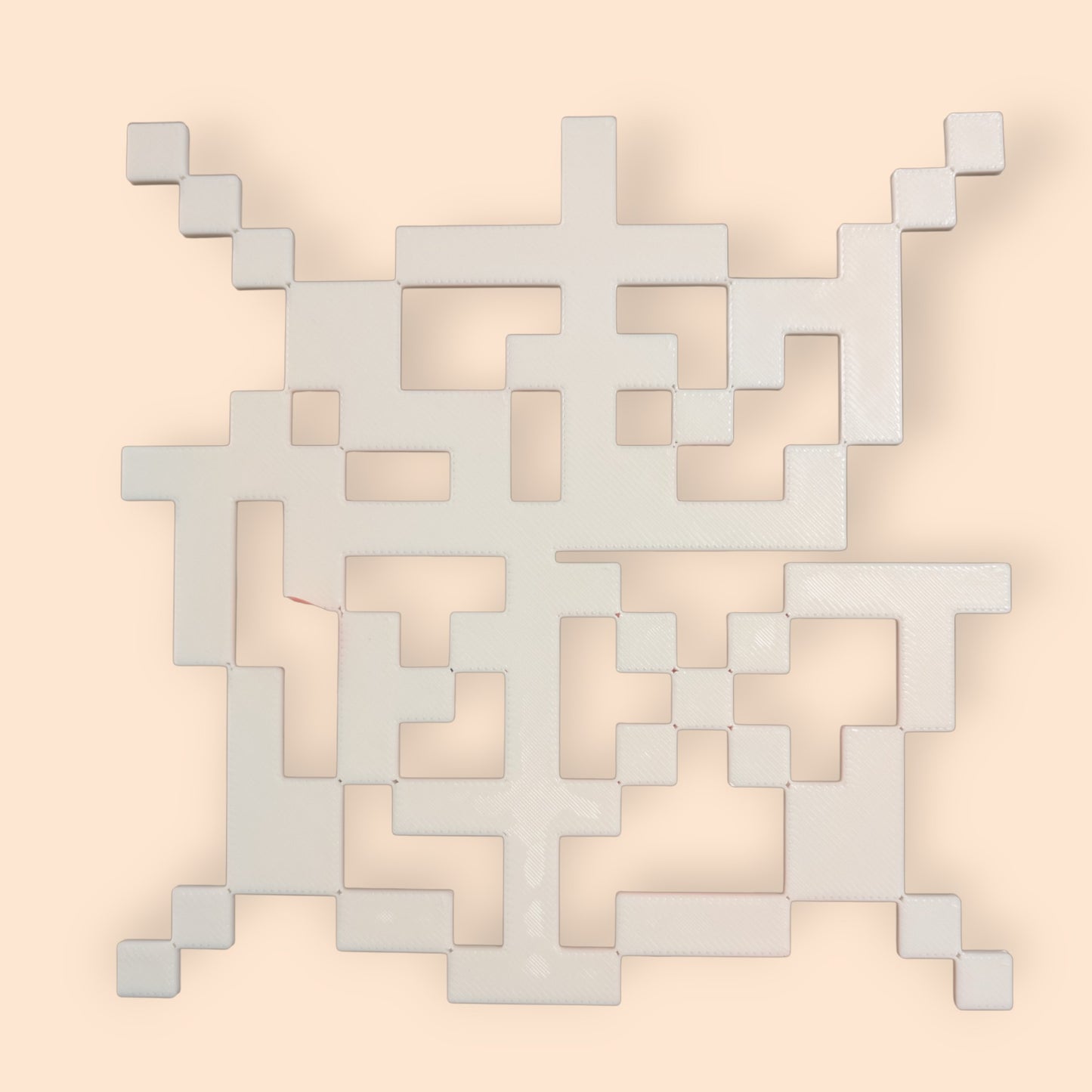 Minecraft-Inspired Halloween Spider Web