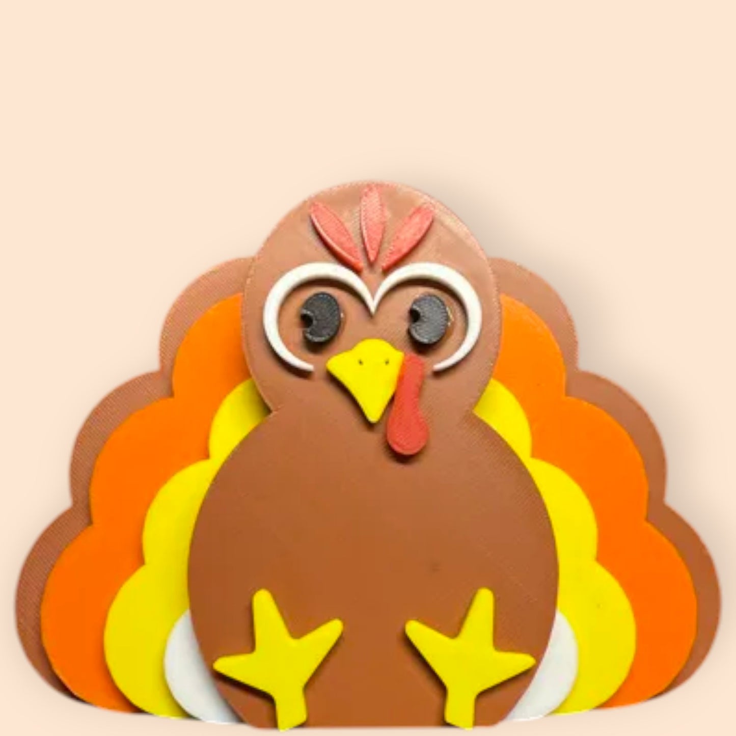 Paintable Thanksgiving Turkey 2PK – DIY Holiday Figurine