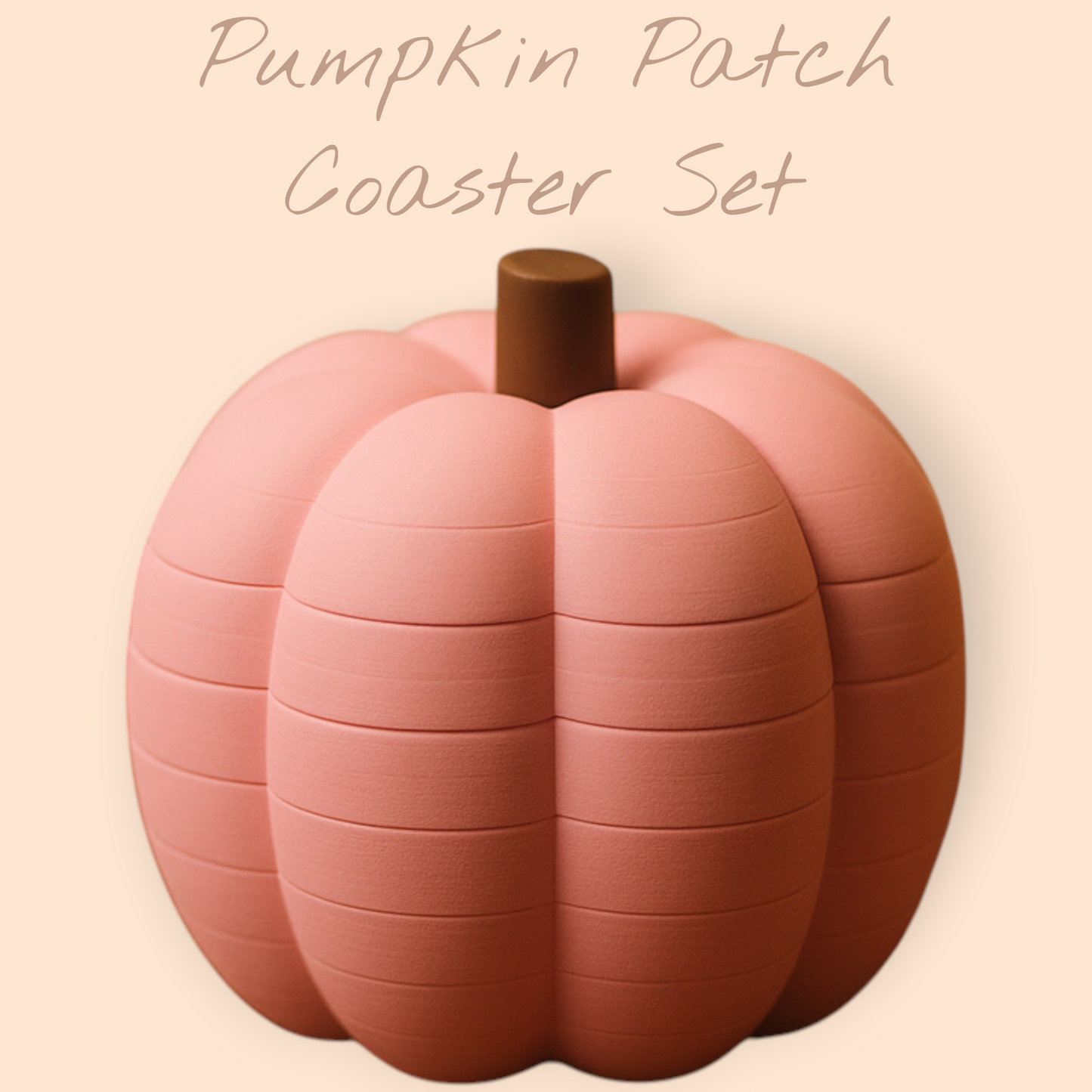 Pumpkin Patch Coaster Set