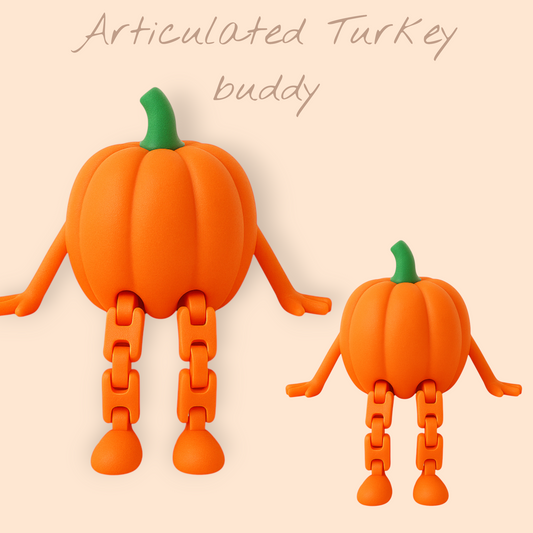 Pumpkin Buddy – Thanksgiving Dessert Topper & Table Accent