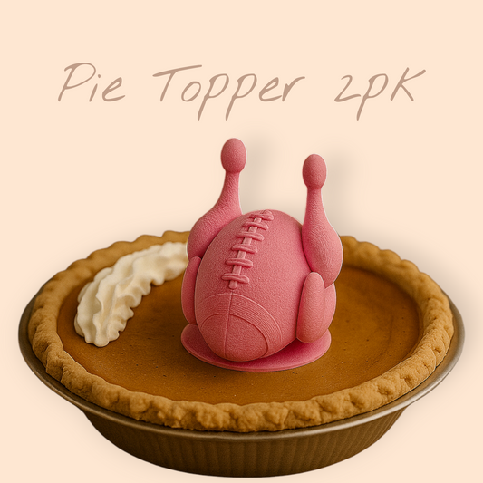 Touchdown Turkey Cake/Pie Topper
